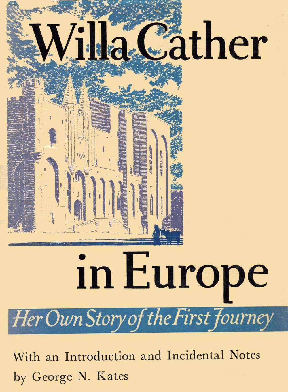 Big bigCover of Willa Cather In Europe