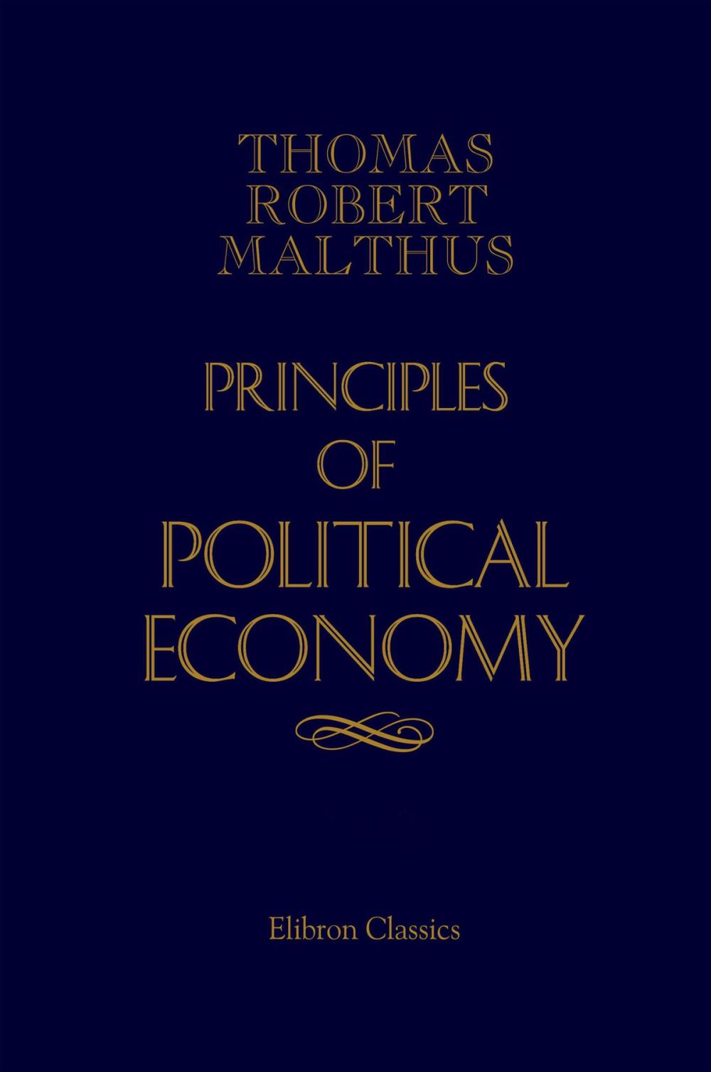 Big bigCover of Principles of Political Economy.