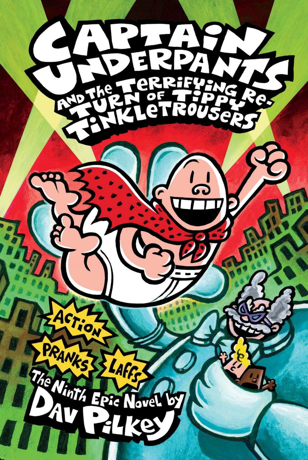 Big bigCover of Captain Underpants and the Terrifying Return of Tippy Tinkletrousers