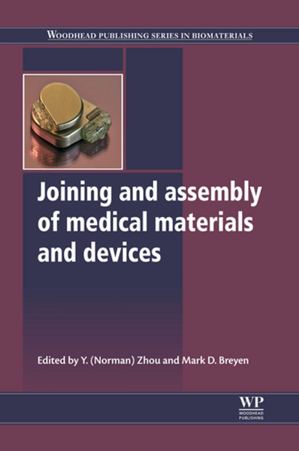 Big bigCover of Joining and Assembly of Medical Materials and Devices