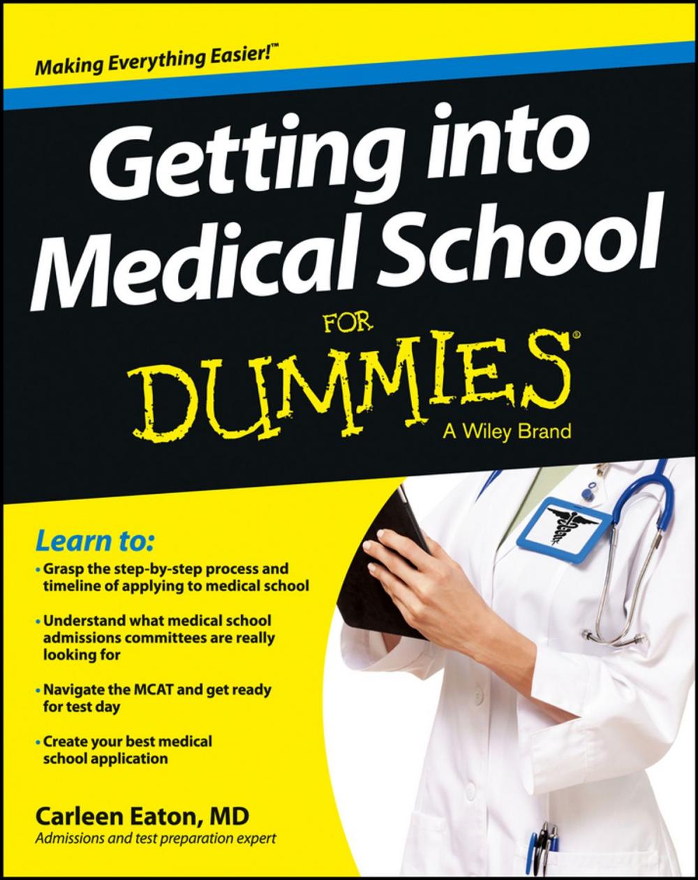 Big bigCover of Getting into Medical School For Dummies