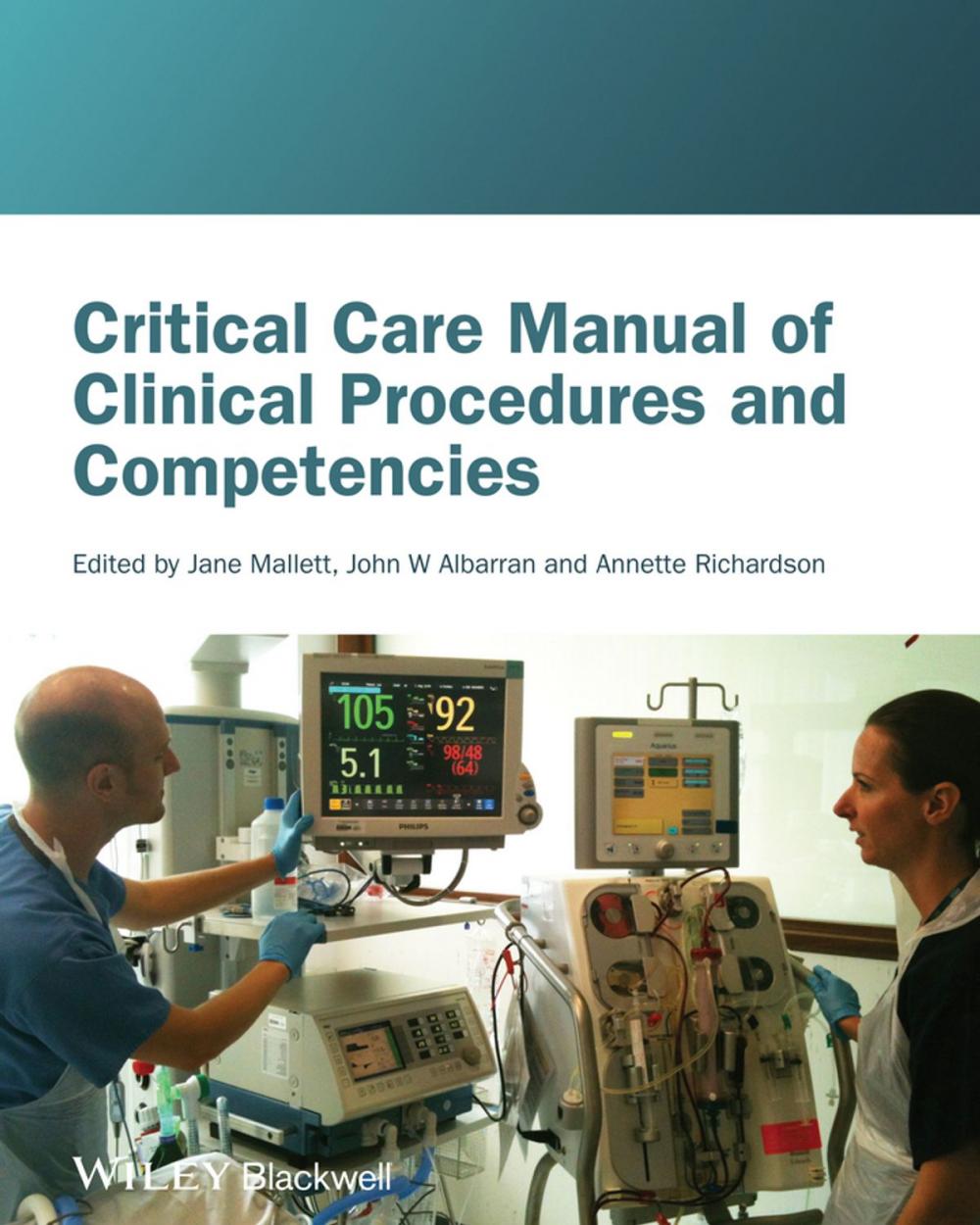 Big bigCover of Critical Care Manual of Clinical Procedures and Competencies