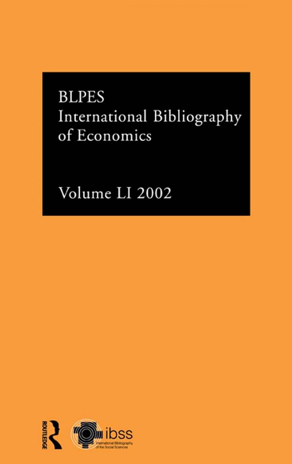 Big bigCover of IBSS: Economics: 2002 Vol.51