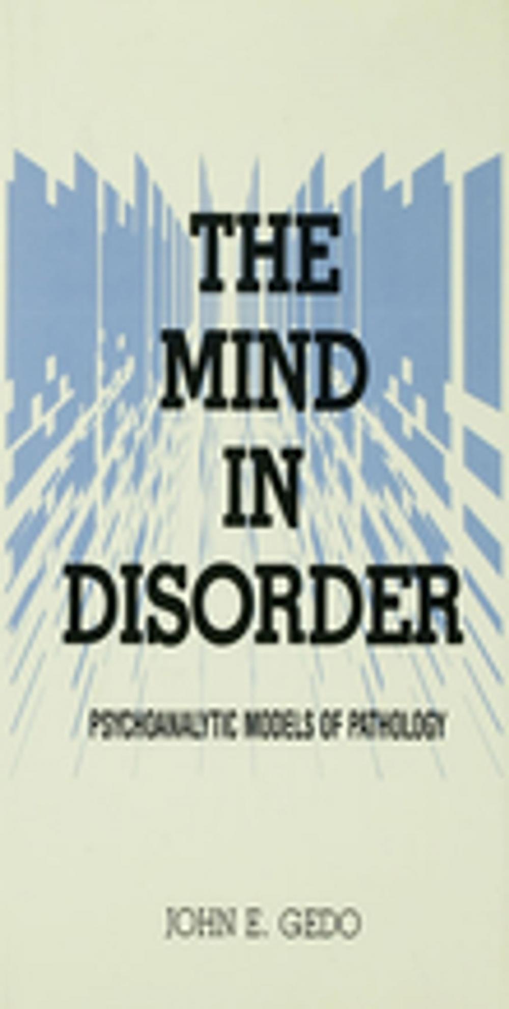 Big bigCover of The Mind in Disorder