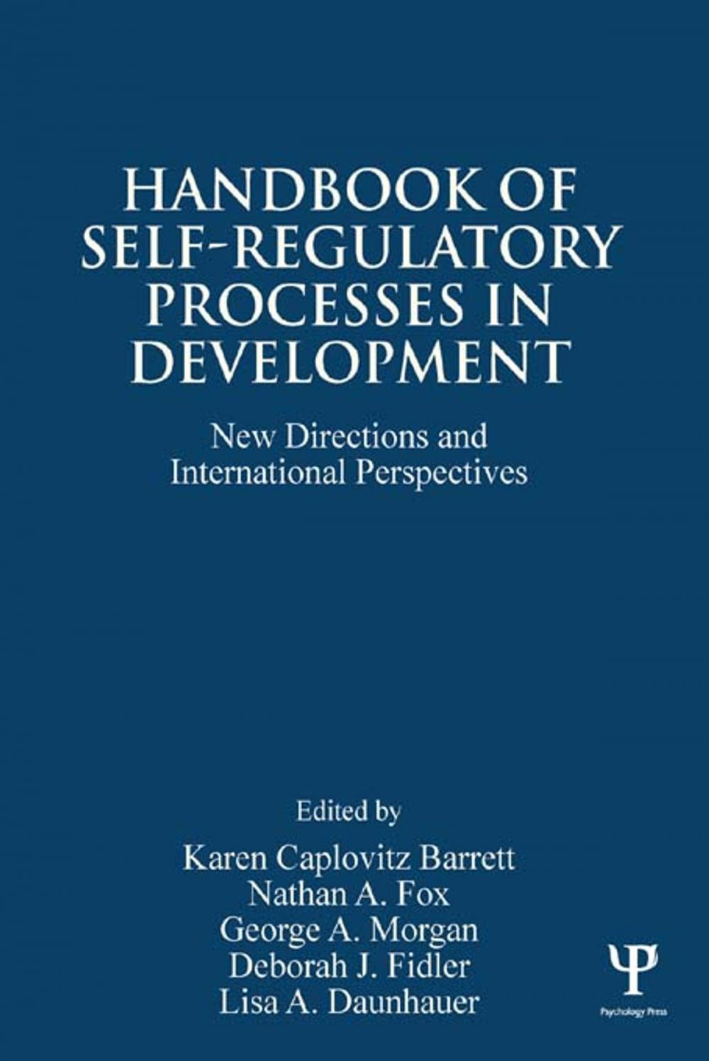 Big bigCover of Handbook of Self-Regulatory Processes in Development