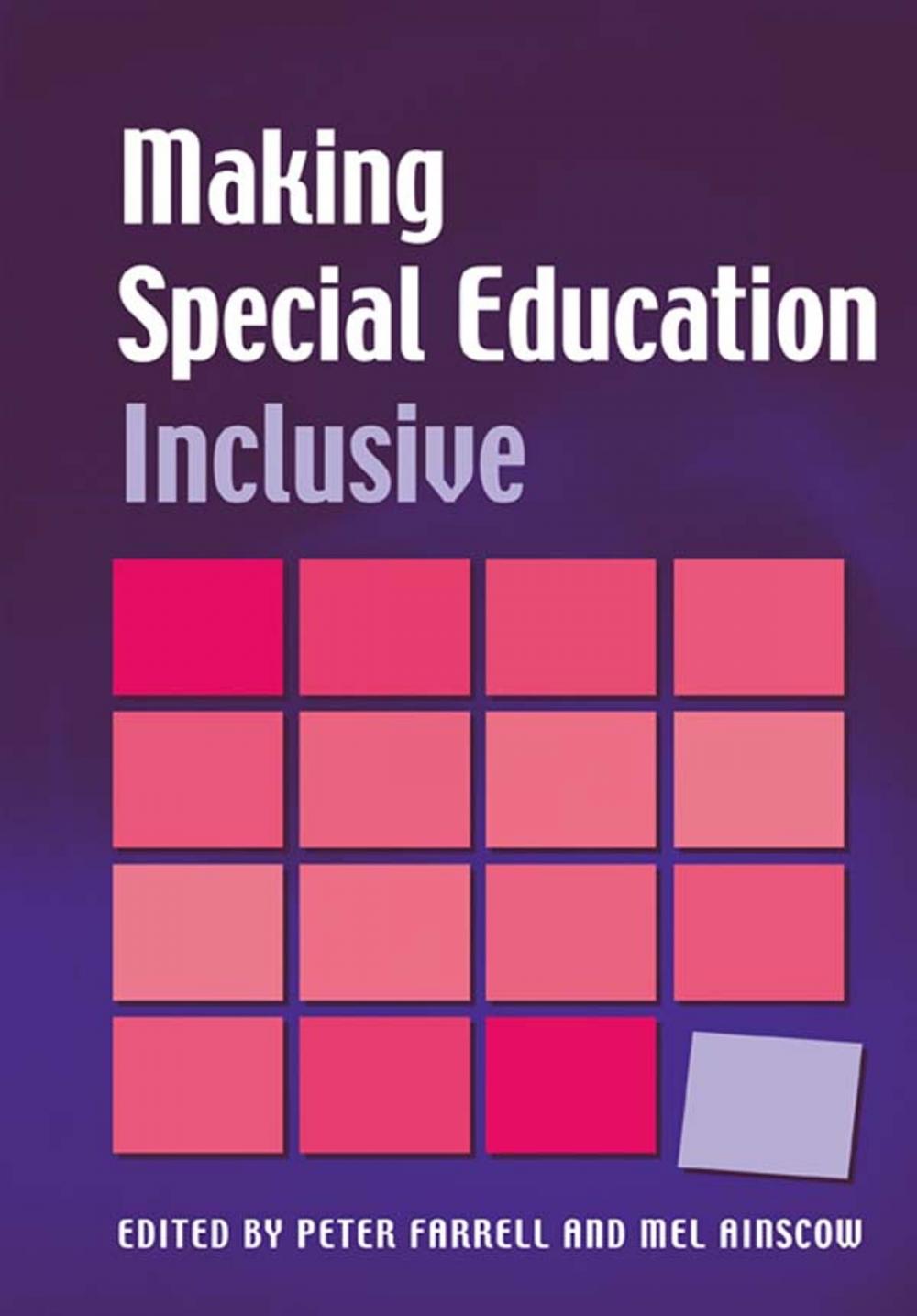 Big bigCover of Making Special Education Inclusive