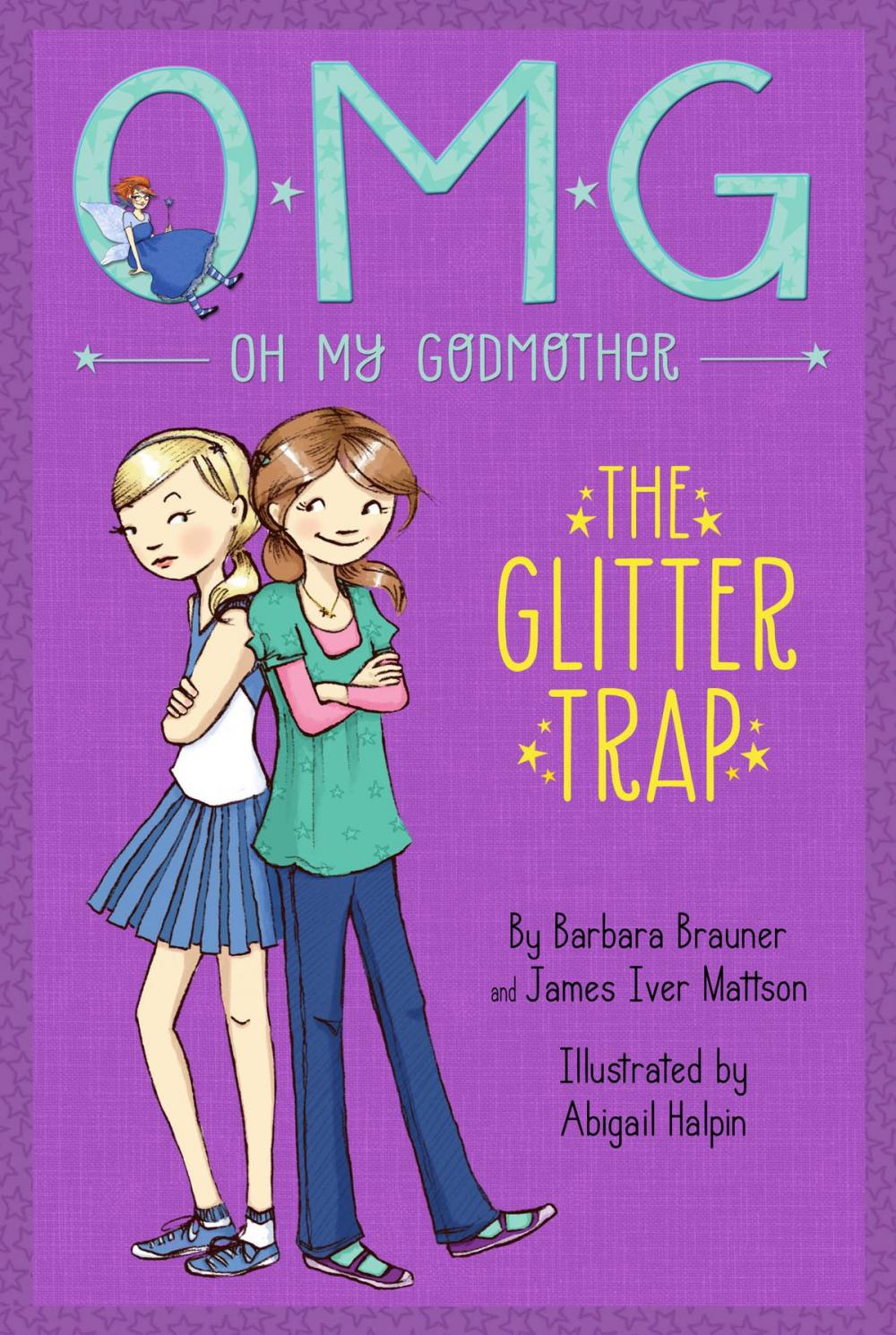 Big bigCover of Oh My Godmother: The Glitter Trap