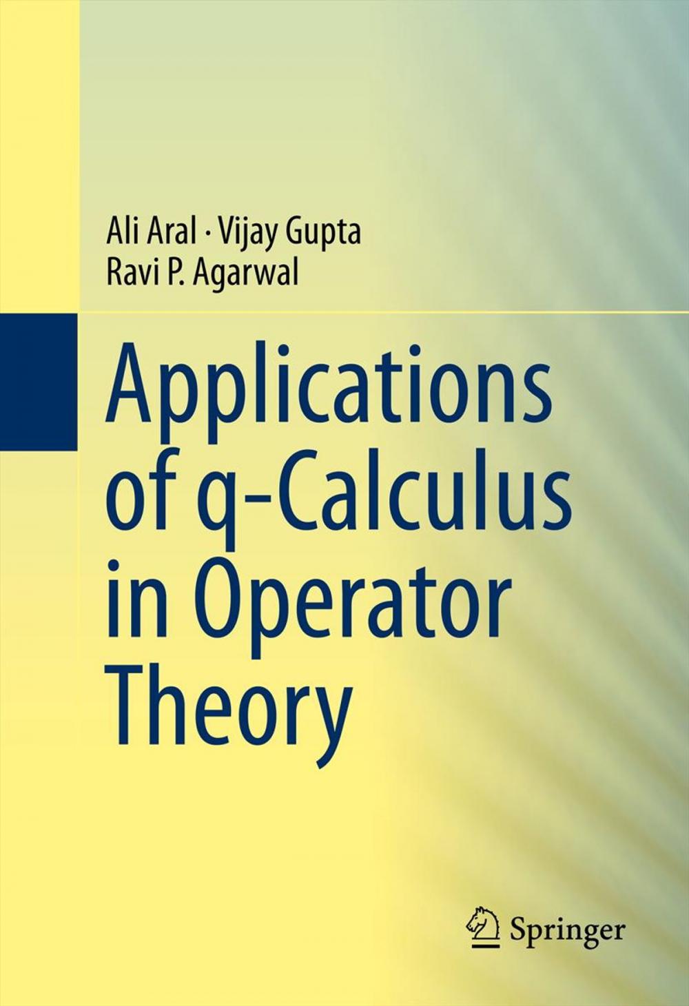 Big bigCover of Applications of q-Calculus in Operator Theory