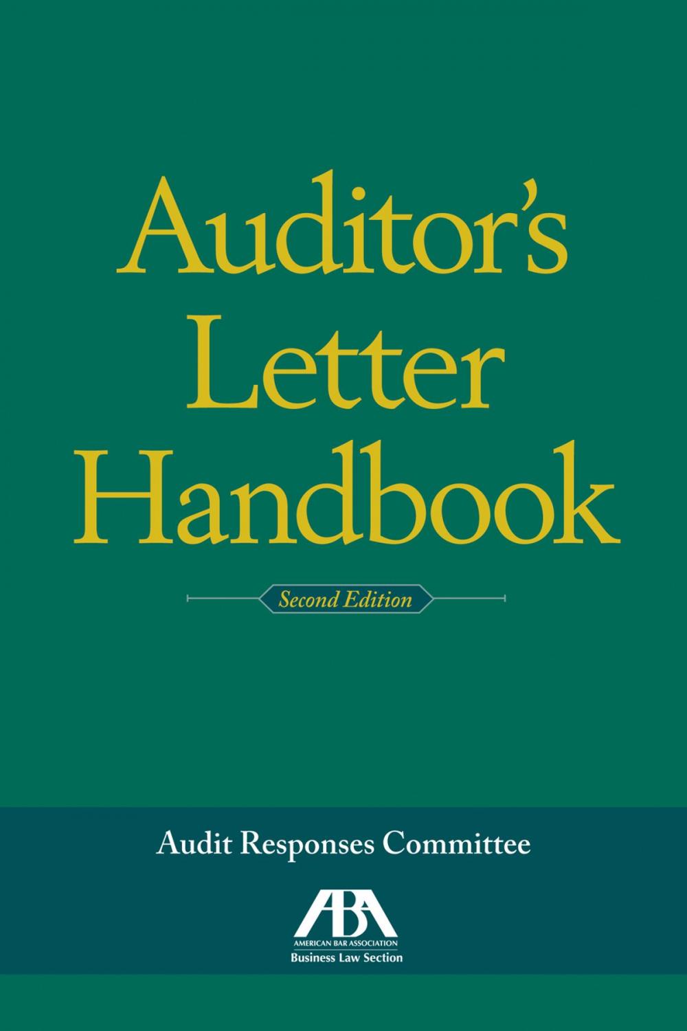 Big bigCover of Auditor's Letter Handbook
