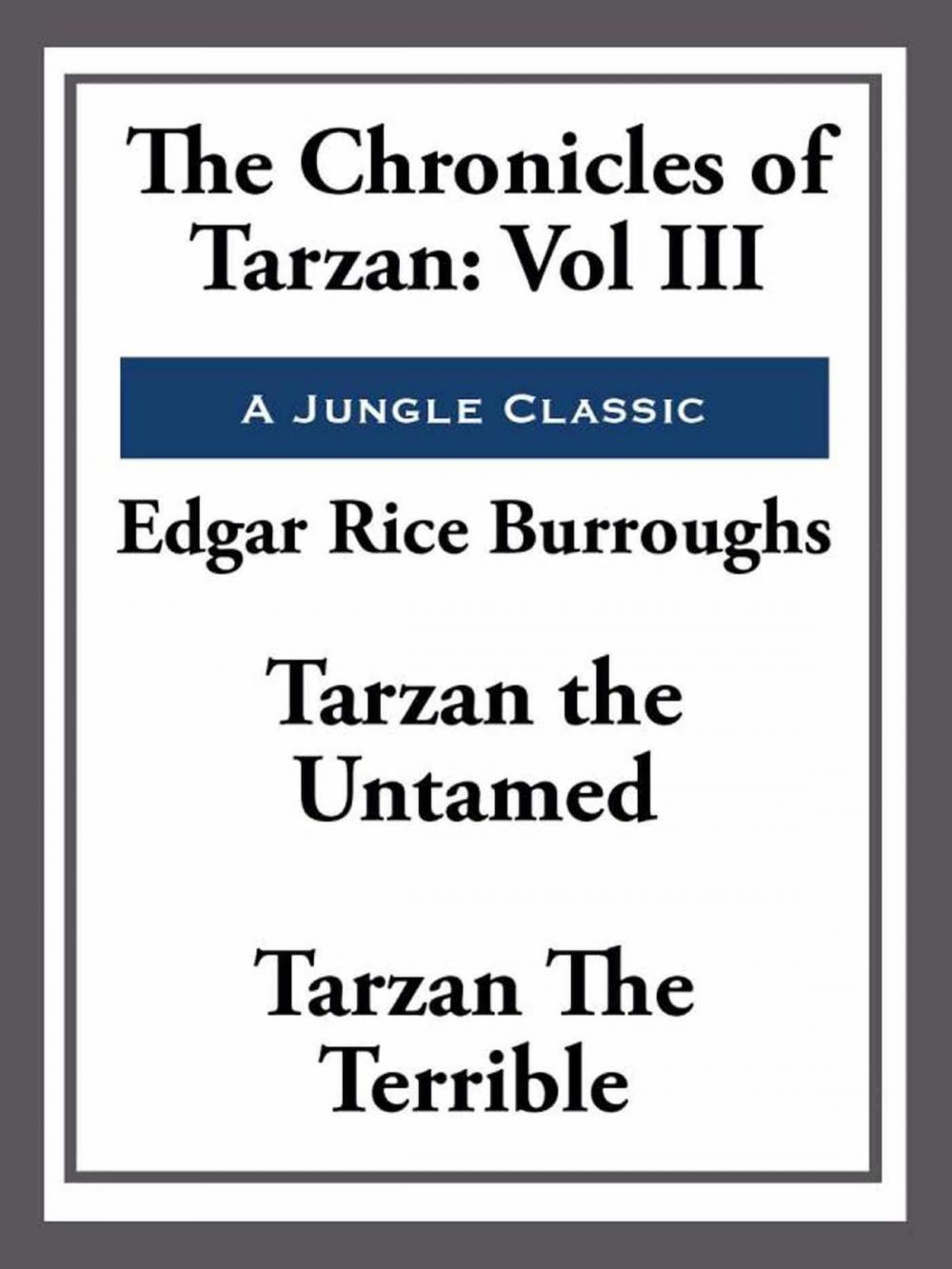 Big bigCover of The Chronicles of Tarzan