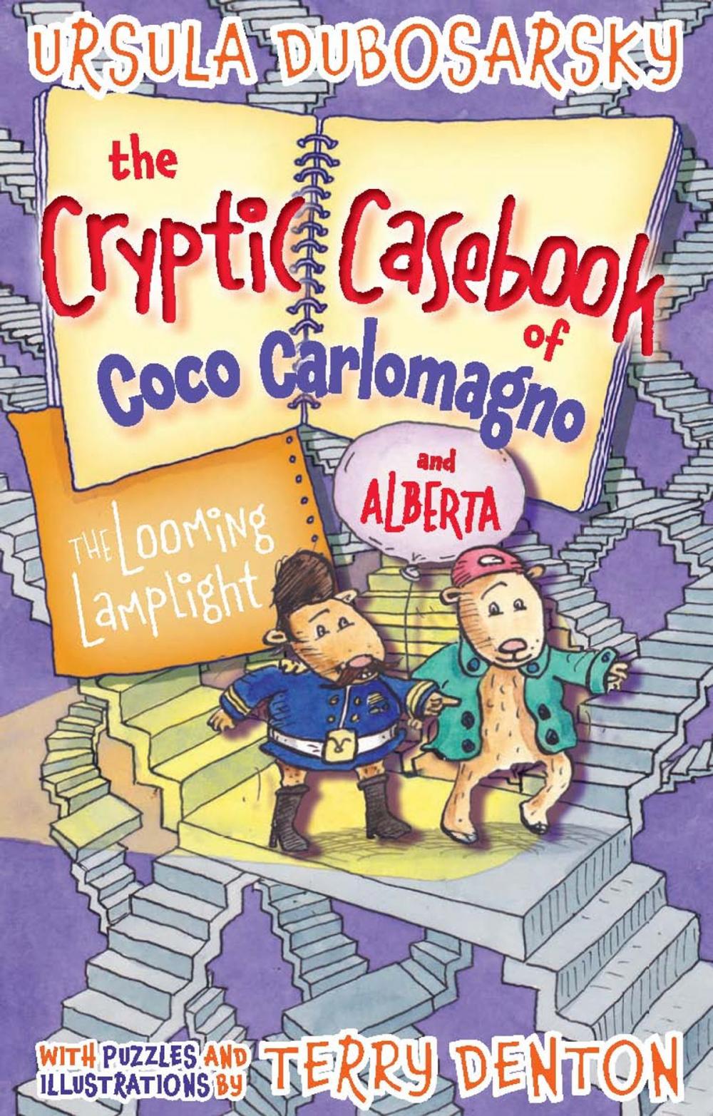 Big bigCover of The Looming Lamplight: The Cryptic Casebook of Coco Carlomagno (and Alberta) Bk 2