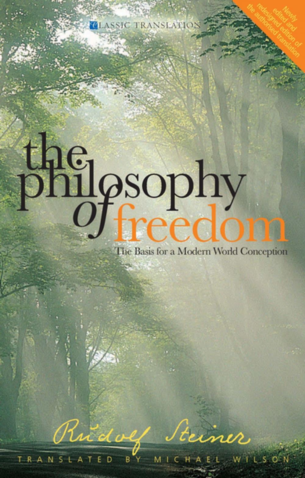 Big bigCover of The Philosophy of Freedom