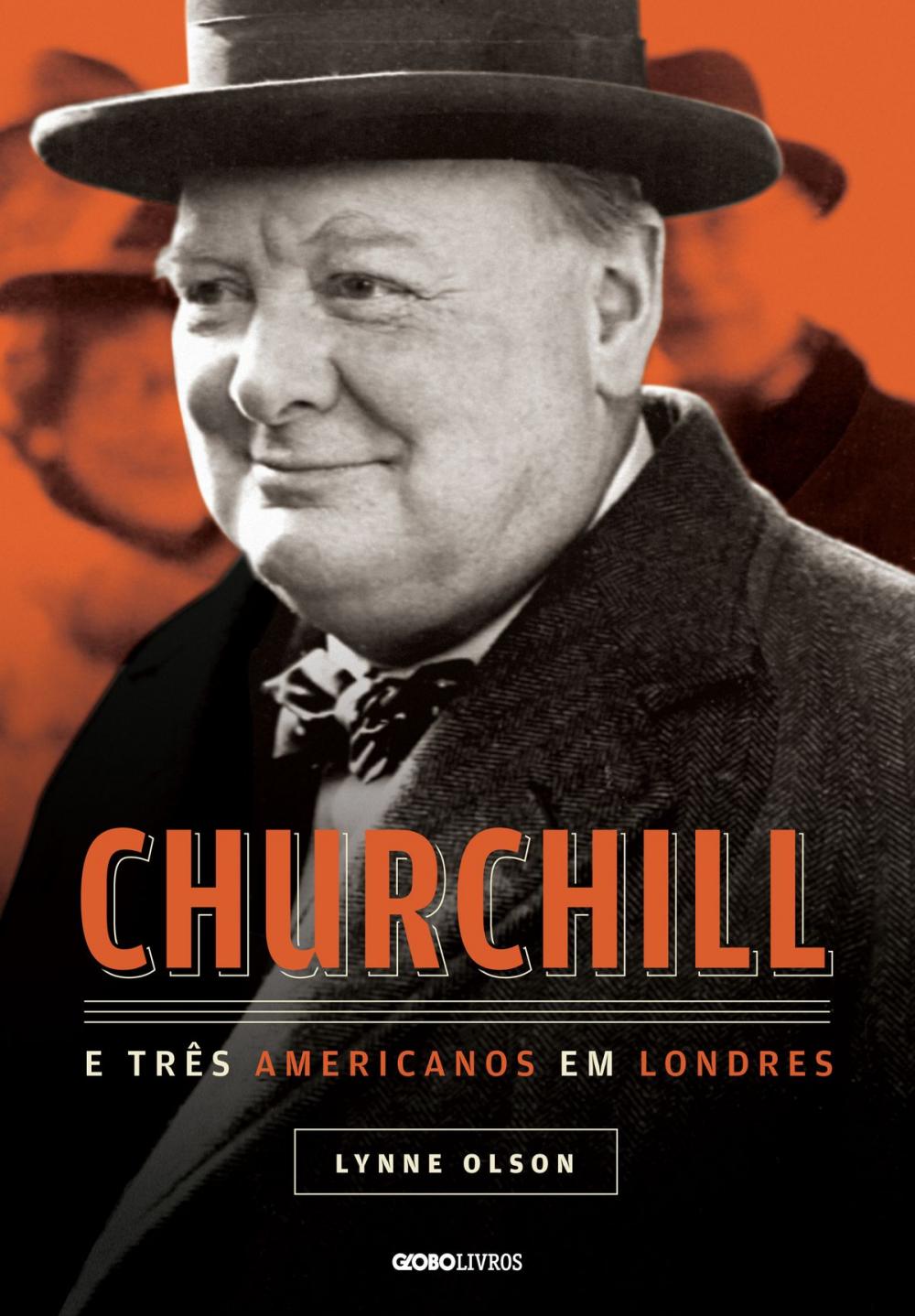 Big bigCover of Churchill e três americanos em Londres
