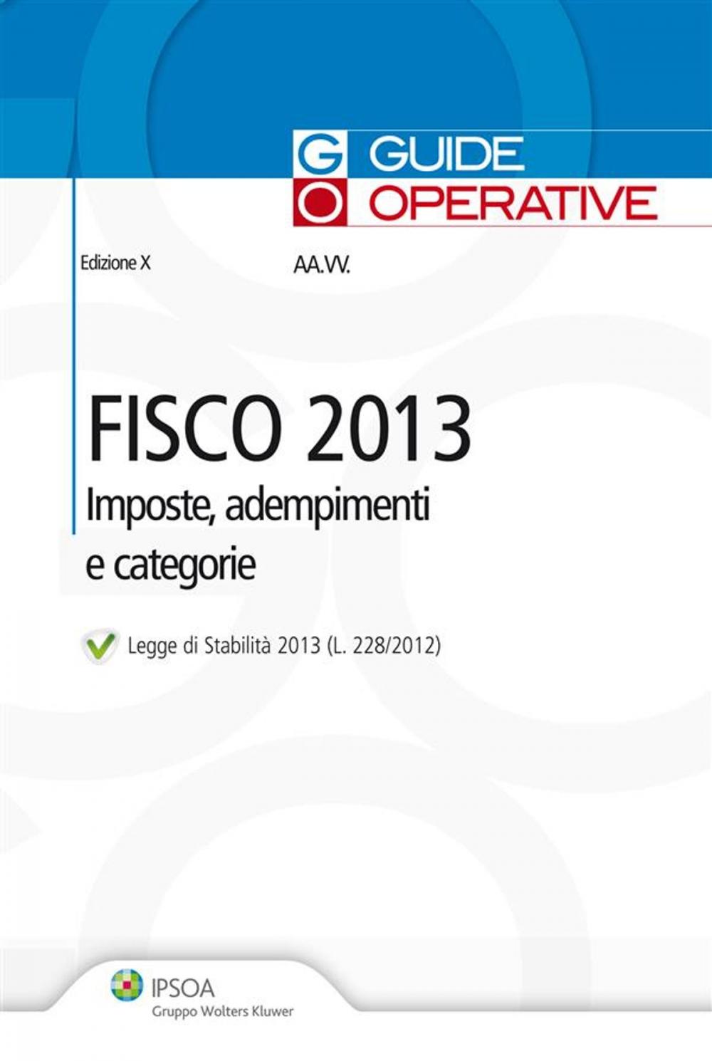 Big bigCover of Fisco 2013