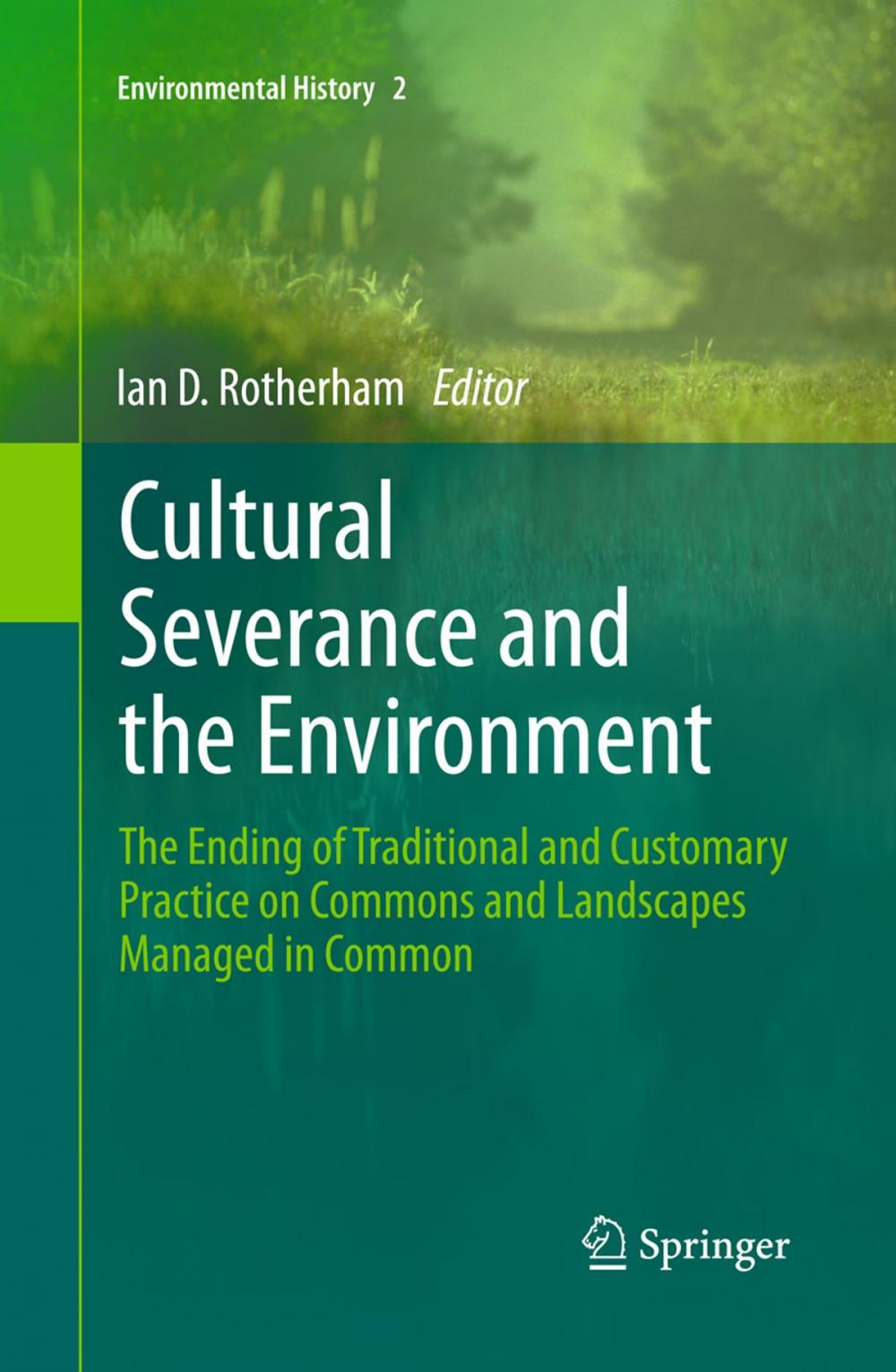 Big bigCover of Cultural Severance and the Environment