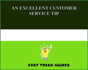 Cover of the book AN EXCELLENT CUSTOMER SERVICE TIP by Matthew Shiel