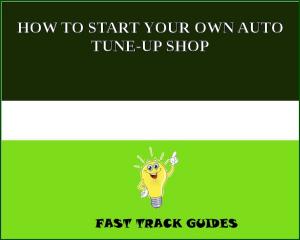 Cover of the book HOW TO START YOUR OWN AUTO TUNE-UP SHOP by NV Access