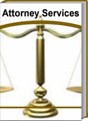 Cover of Attorney Services
