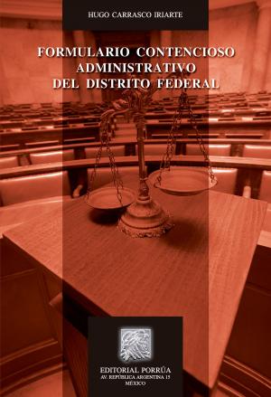 bigCover of the book Formulario contencioso administrativo del Distrito Federal by 