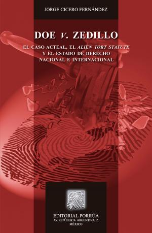 Cover of the book Doe v. Zedillo by Anónimo