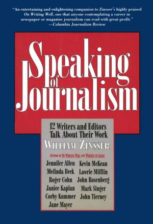 Cover of the book Speaking of Journalism by Audrey McClelland, Colleen Padilla