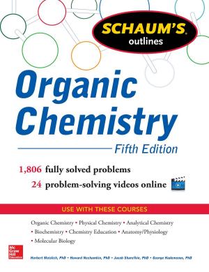 Book cover of Schaums Outline of Organic Chemistry 5/E (ENHANCED EBOOK)