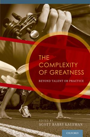 Cover of the book The Complexity of Greatness by 