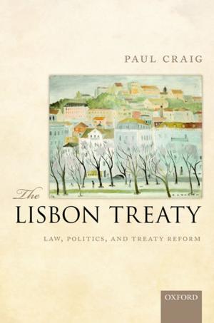 Cover of the book The Lisbon Treaty by Max Saunders