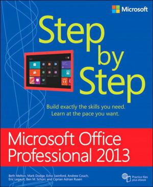 Cover of the book Microsoft Office Professional 2013 Step by Step by Tom Negrino, Dori Smith