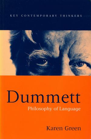 Cover of the book Dummett by Jerry R. Muir Jr.