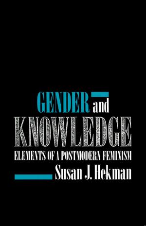 Cover of the book Gender and Knowledge by Rafael Cayuela Valencia