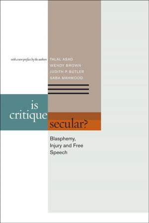 Cover of the book Is Critique Secular? by Edward Rohs, Judith Estrine