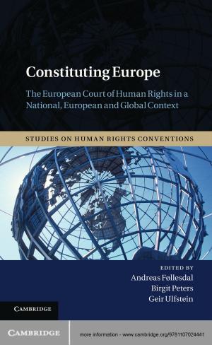 Cover of the book Constituting Europe by Sebastian Elischer