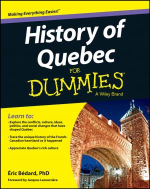 Cover of the book History of Quebec For Dummies by Etienne Perret