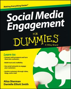Cover of the book Social Media Engagement For Dummies by James F. Dalton, Eric T. Jones, Robert B. Dalton