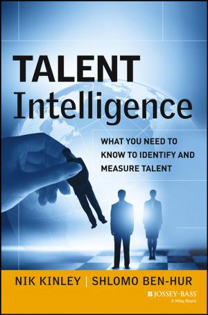 Cover of the book Talent Intelligence by Sharon A. Shrock, William C. Coscarelli