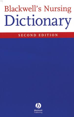 Cover of the book Blackwell's Nursing Dictionary by Vera Pawlowsky-Glahn, Raimon Tolosana-Delgado, Juan José Egozcue