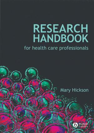 Cover of the book Research Handbook for Health Care Professionals by Dave Stuart Jr.