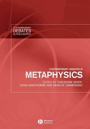 Cover of Contemporary Debates in Metaphysics