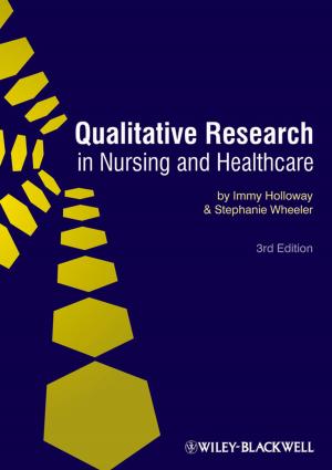 Book cover of Qualitative Research in Nursing and Healthcare