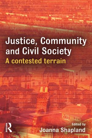 Cover of the book Justice, Community and Civil Society by 