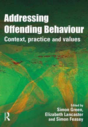 Cover of the book Addressing Offending Behaviour by Massimo Rosati