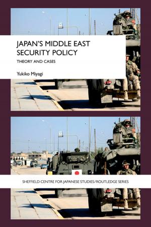 Cover of the book Japan's Middle East Security Policy by Gregory J. Miller
