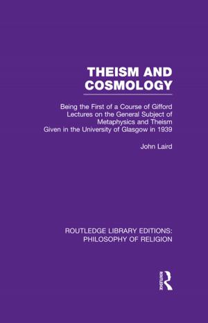 Cover of the book Theism and Cosmology by Richard Huggett