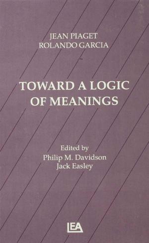 Cover of the book Toward A Logic of Meanings by Eugenio Rignano