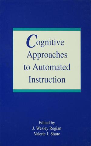 Cover of the book Cognitive Approaches To Automated Instruction by J. J. Rein