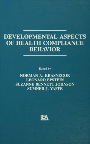 Cover of the book Developmental Aspects of Health Compliance Behavior by 