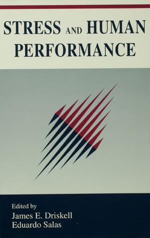 Cover of the book Stress and Human Performance by Donald Treadgold