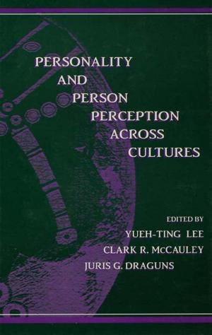 Cover of the book Personality and Person Perception Across Cultures by Frans Berkhout