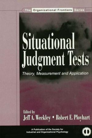 Cover of the book Situational Judgment Tests by 